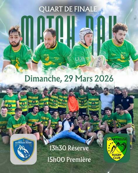 🟢🟡 1/4 de finale de Ligue : les séniors sur le pont !