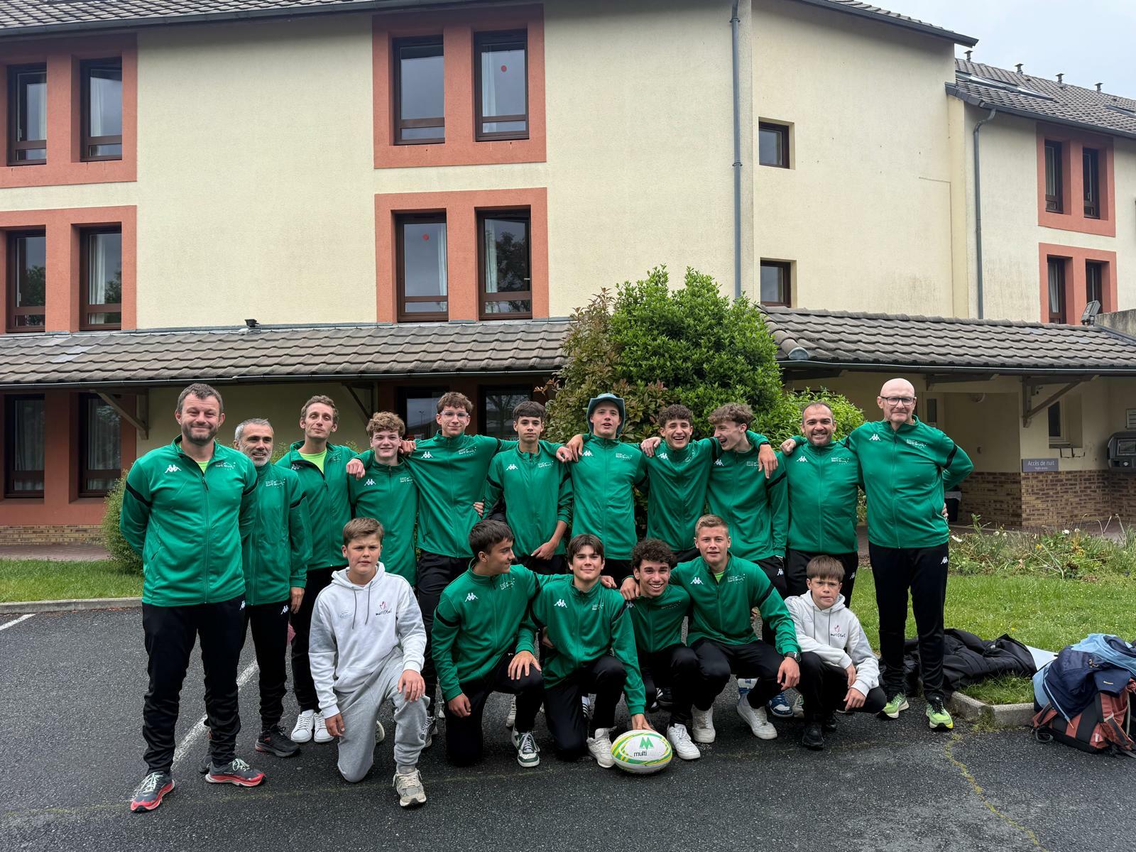 3ème place au championnat de France de rugby à 7 pour nos Minimes de Saint-Bruno !