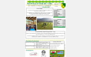 Newsletter du Chartreuse Rugby Club - Numéro 41