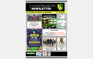 Newsletter du Chartreuse Rugby Club du 08/03/2023