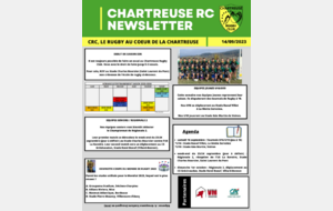 Newsletter du Chartreuse Rugby Club 23-24_Numéro 4