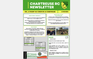 Newsletter du Chartreuse Rugby Club n°29