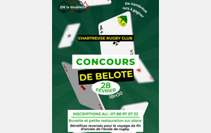 Concours de belote du CRC