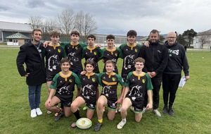 Les minimes de Saint Bruno champion AURA de rugby à 7