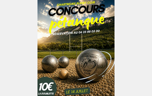 Concours de pétanque