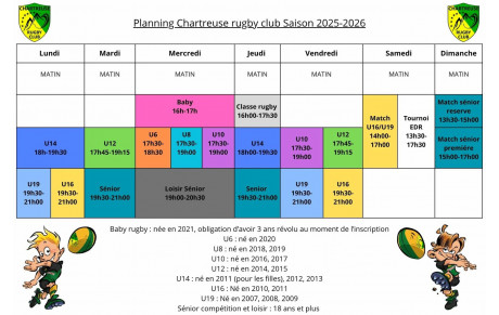 Essayez le rugby, c'est possible toute l'année au CRC !