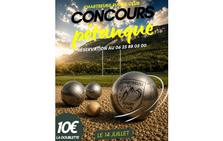 Concours de pétanque