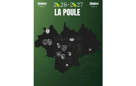 Saison 2026-2027 : nos seniors connaissent leurs adversaires
