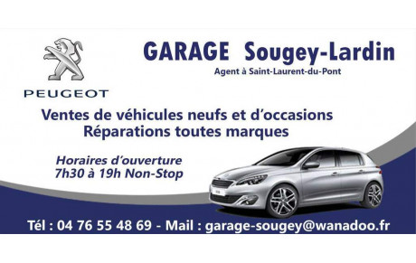 Garage PEUGEOT Sougey-Lardin